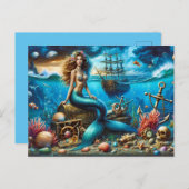 Carte postale Mermaid (Devant / Derrière)