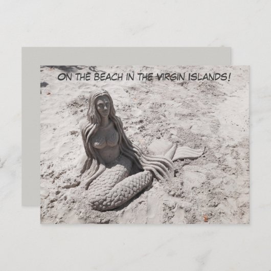 Carte postale Mermaid (Devant / Derrière)