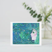 Carte postale Mermaid Harmony Par Renee Lavoie (Debout devant)