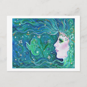 Carte postale Mermaid Harmony Par Renee Lavoie