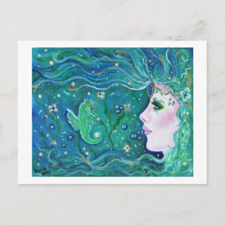 Carte postale Mermaid Harmony Par Renee Lavoie