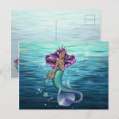Carte Postale Mermaid Iole (Devant / Derrière)