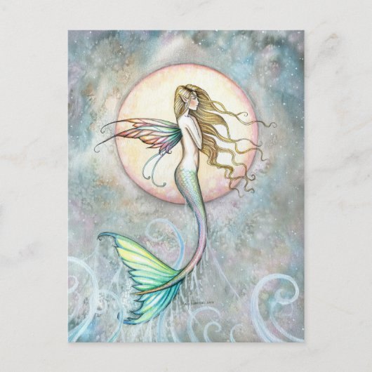 Carte postale Mermaid par Molly Harrison (Devant)