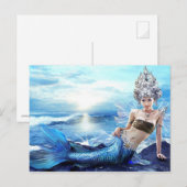Carte Postale Mermaid Princess (Devant / Derrière)