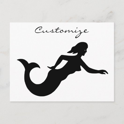 Carte Postale Mermaid Silhouette Thunder_Cove (Devant)