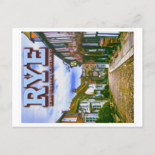 CARTE POSTALE MERMAID STREET - RYE - EAST SUSSEX ANGLAND UK