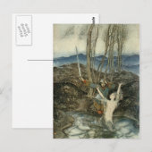 Carte Postale Mermaid & Swordsman (Devant / Derrière)