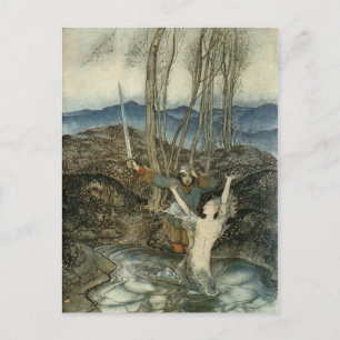 Carte Postale Mermaid & Swordsman