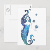 Carte Postale Mermaide (Devant / Derrière)