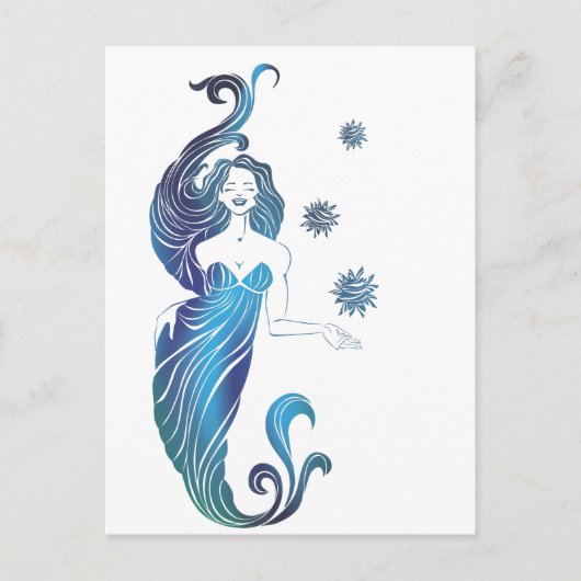 Carte Postale Mermaide (Devant)