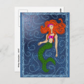 Carte postale Mermaiden d'hiver (Devant / Derrière)