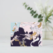 Carte Postale Mermaides Art Déco (Debout devant)