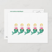 Carte postale Mermaids (Devant / Derrière)