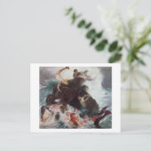 Carte Postale Mermaids à Play, 1886 (huile sur toile) (Debout devant)