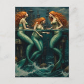 Carte Postale Mermaids Come To the Pier Once a Year (Devant)