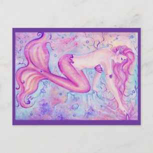 Carte Postale Mermaids Crystal Par Renee L.Lavoie