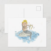 Carte Postale Merman Cymbals (Devant / Derrière)