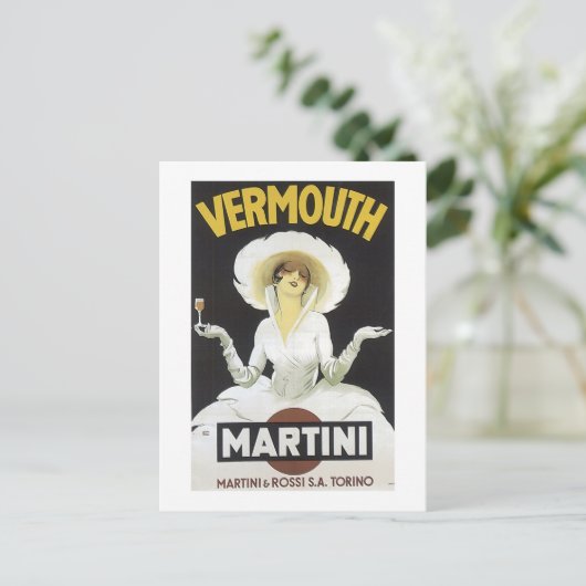 Carte Postale Mermouth Martini (Debout devant)