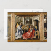 Carte Postale Merode Alterpiece de Robert Campin (Devant / Derrière)