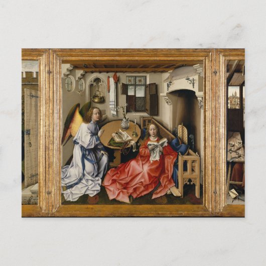 Carte Postale Merode Alterpiece de Robert Campin (Devant)