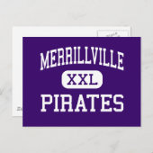 Carte Postale Merrillville - Pirates - High - Merrillville (Devant / Derrière)
