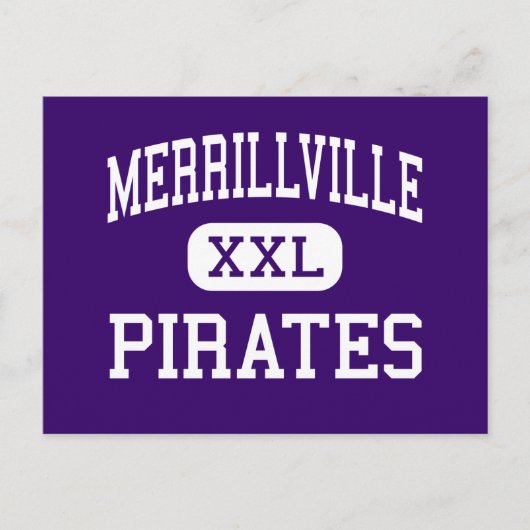 Carte Postale Merrillville - Pirates - High - Merrillville (Devant)