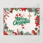 Carte Postale merry chrismas in u (Devant)