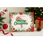 Carte Postale merry chrismas in u