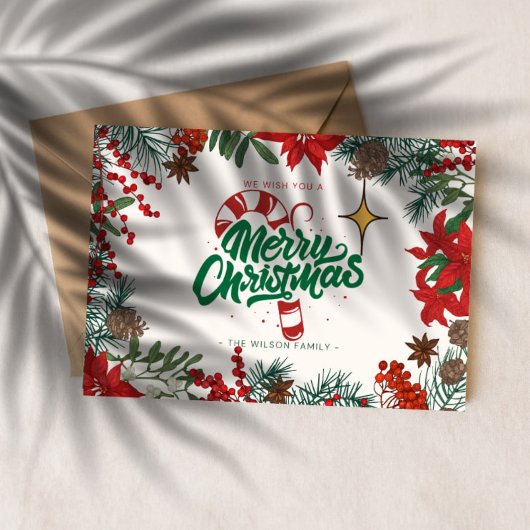 Carte Postale merry chrismas in u