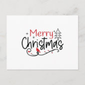 Carte Postale Merry Christmas Magic (Devant)