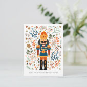 Carte Postale MERRY CHRISTMAS NUTCRACKER | Ajouter votre photo (Debout devant)