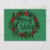 Carte Postale Merry Crisis (Devant)