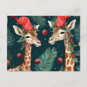 Carte postale Merry Giraffes (Devant)