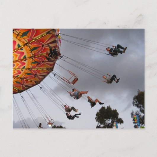 Carte Postale merry go round (Devant)