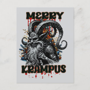 Carte Postale Merry Krampus