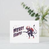 Carte Postale Merry Krampus (Debout devant)