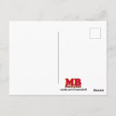 Carte Postale Merry Mardi Gras (Dos)