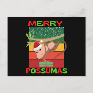 Carte Postale merry possumas