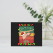 Carte Postale merry possumas (Debout devant)
