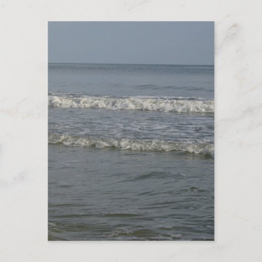 Carte Postale Mers Bleues Profondes (Devant)