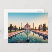 Carte Postale Merveille de l'Inde (Devant / Derrière)