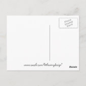 Carte Postale Merveilles de la nature~ Graines (Dos)