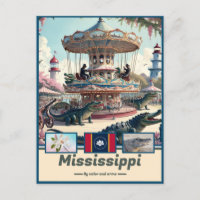Merveilles du Mississippi et devise