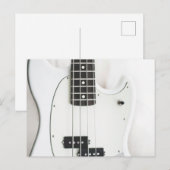 Carte Postale Merveilleuse basse guitare (Devant / Derrière)