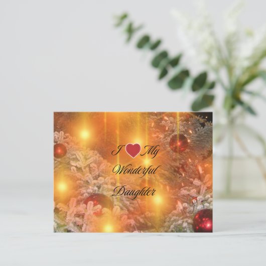 Carte Postale Merveilleuse fille (Debout devant)