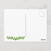 Carte Postale Merveilleuse fille (Dos)