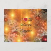 Carte Postale Merveilleuse fille (Devant)