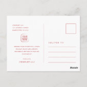 Carte Postale Merveilleuse Noël Entreprise Photo (Dos)