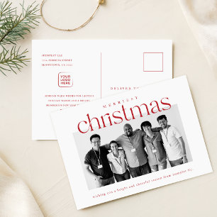 Carte Postale Merveilleuse Noël Entreprise Photo
