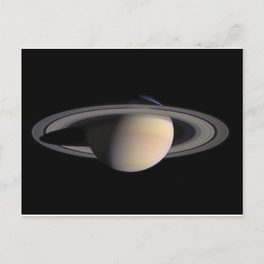 Carte Postale Merveilleuse photo Saturn de la NASA (Devant)